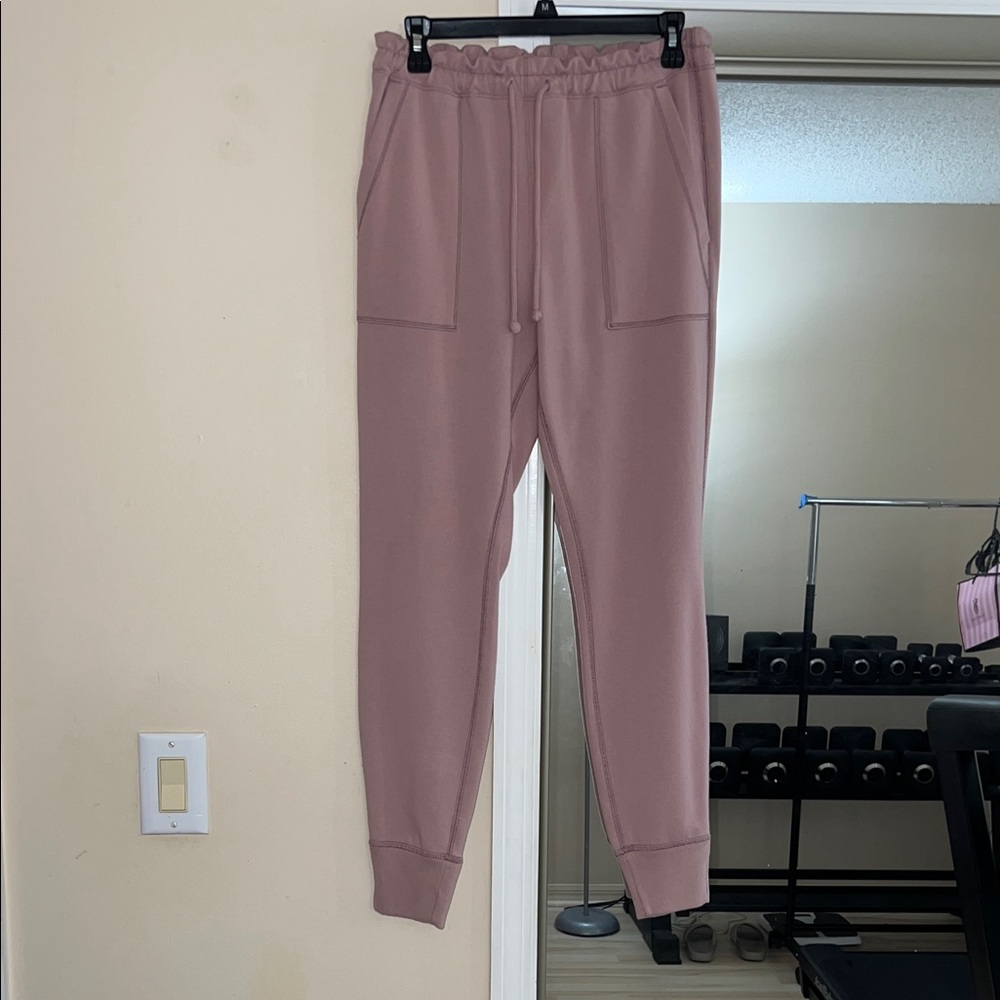 Abercrombie & Fitch Mauve Sweat Pants Jogger Size: Small